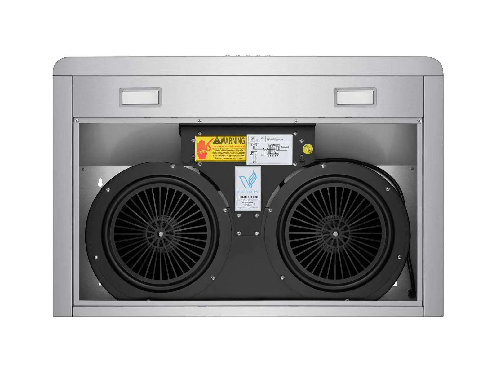 30 Inch 600 CFM Under Cabinet Range Hood with Touch Controls - VICTORY Luna - Image 4