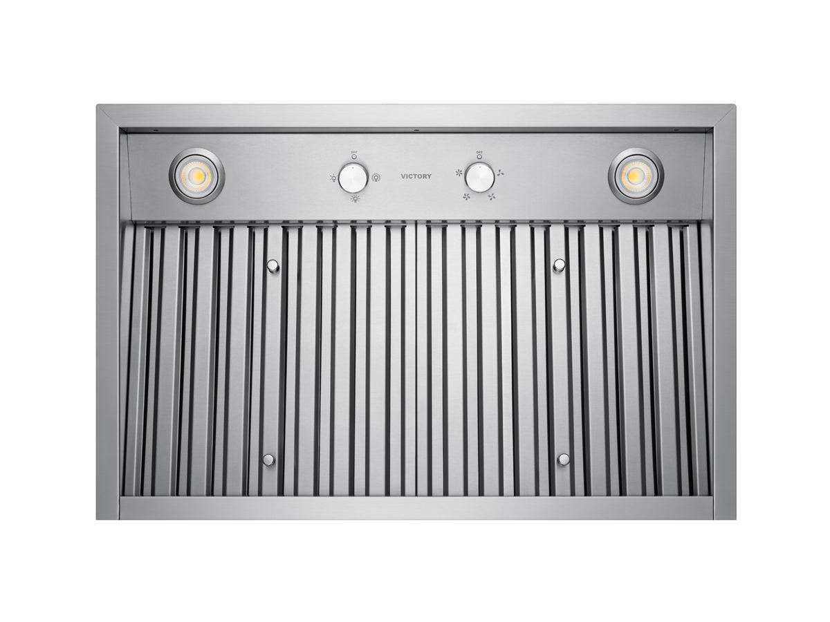 30 Inch Range Hood Insert with 450/600 CFM Remote Blower - VICTORY Q5 - Image 5