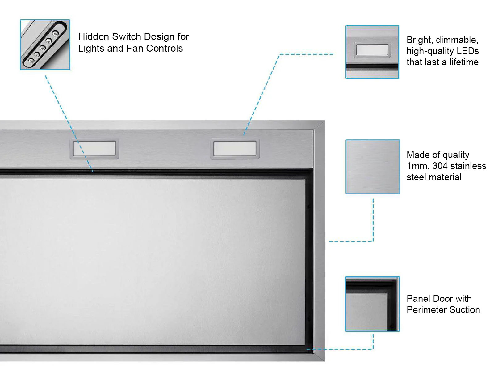 36 Inch 700 CFM Range Hood Insert - VICTORY X2 - Image 6