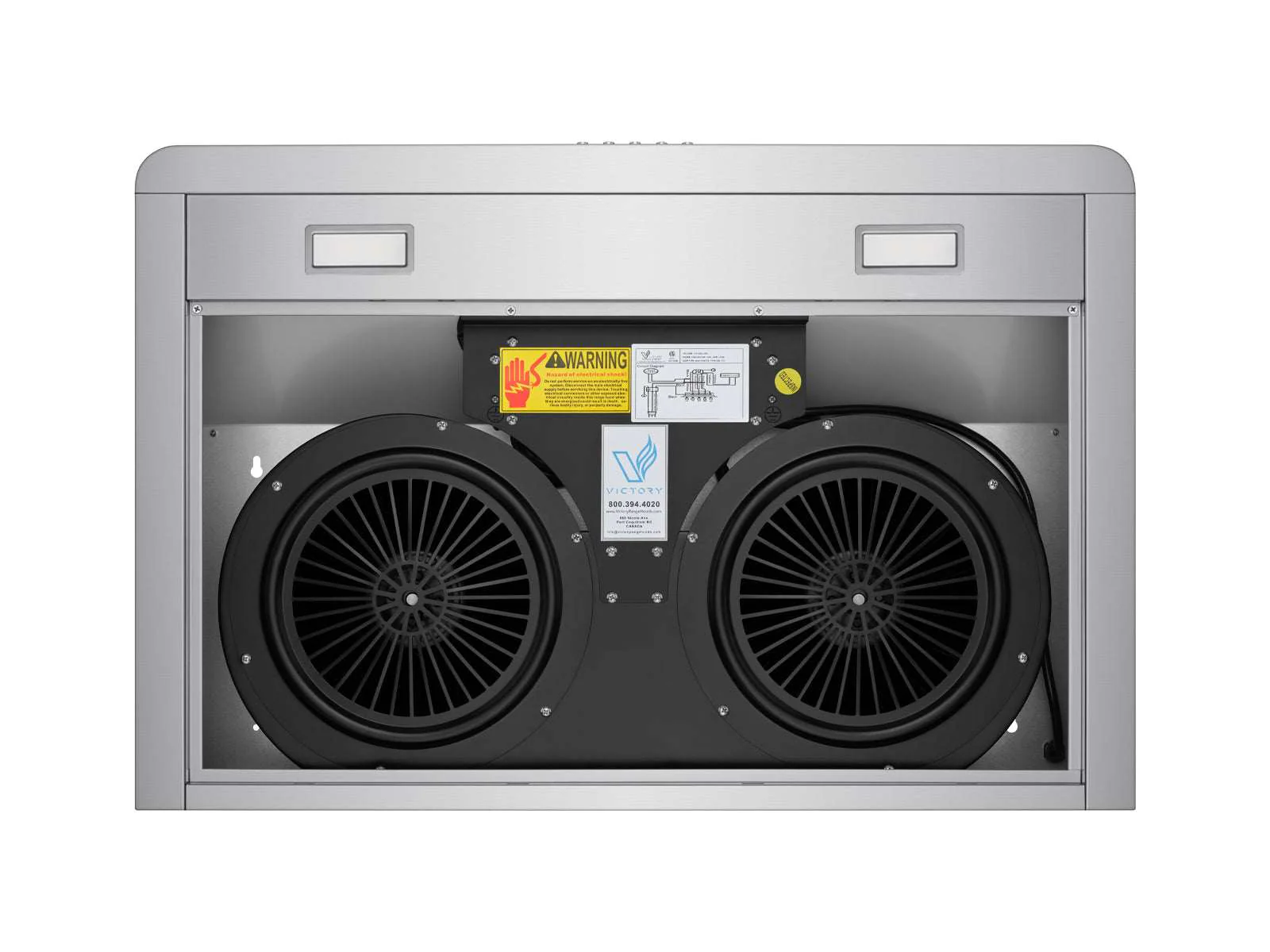 36 Inch 600 CFM Under Cabinet Range Hood - VICTORY Luna - Image 4