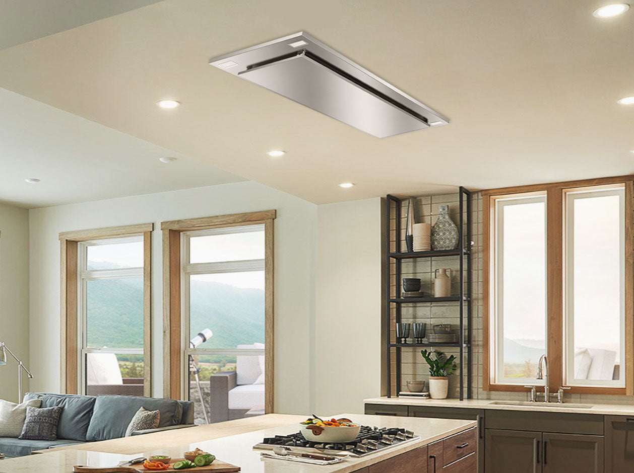 600 CFM WIRELESS Flush Ceiling Mount Range Hood - VICTORY Sunset (Bluetooth) - Image 8